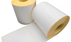 Термотрансферные этикетки 35 х 36 мм.