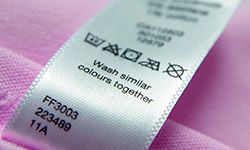 Вшивные этикетки на перчатки