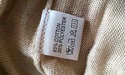 Вшивные этикетки на перчатки