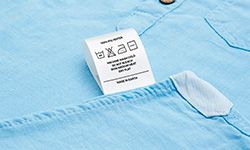 Вшивные этикетки на перчатки